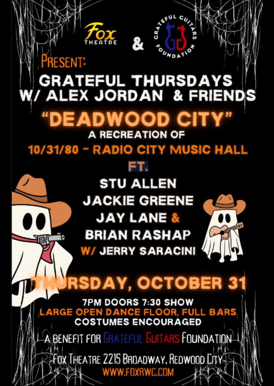 Deadwood City - A Recreation of 10/31/80 Radio City Music Hall