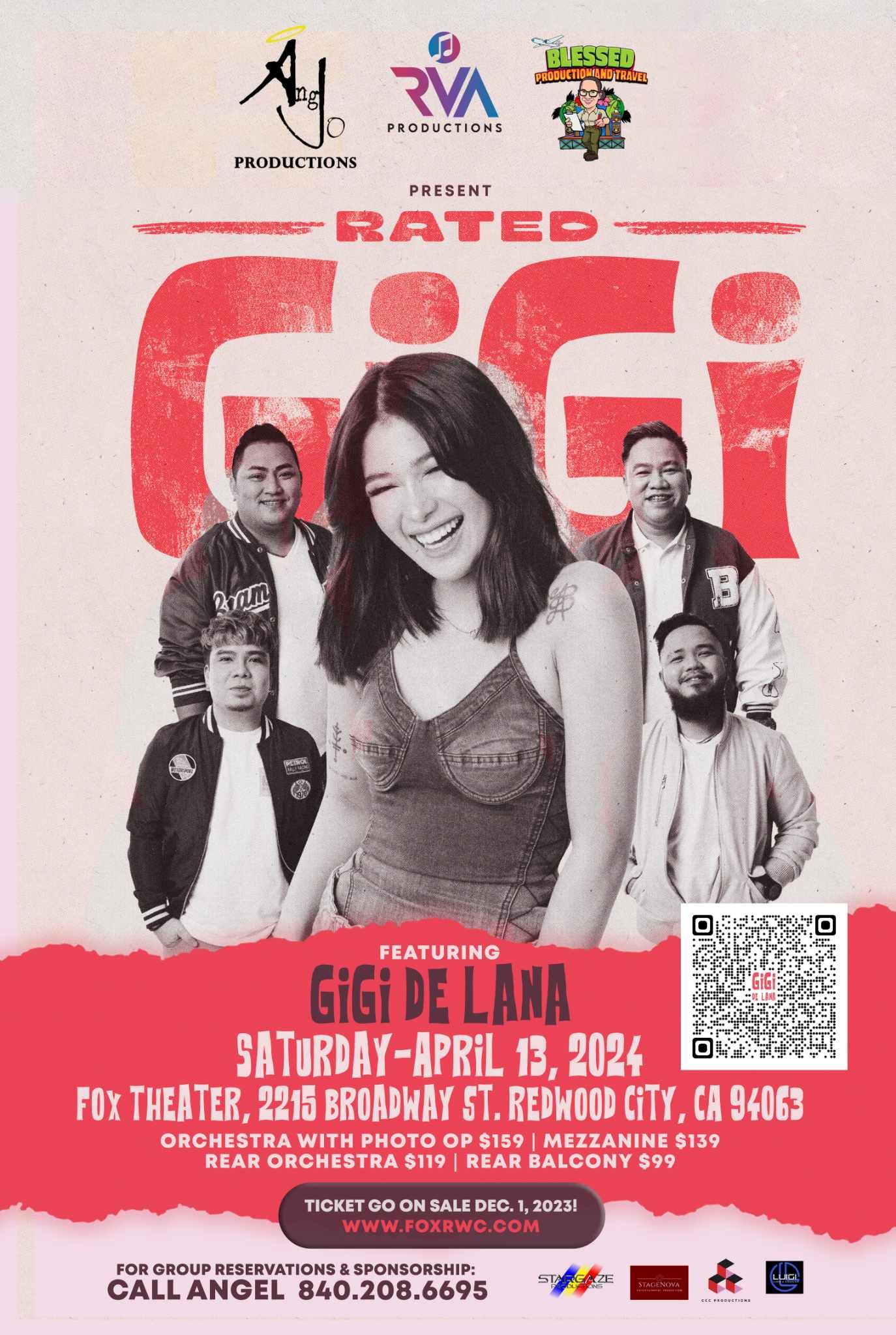 Tickets | Gigi de Lana LIVE | Fox Theatre Redwood City