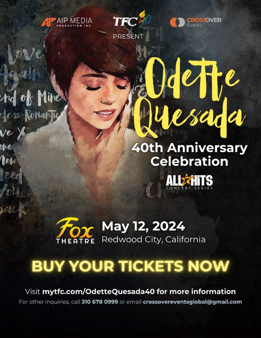 ODETTE QUESADA ALL HITS  The 40th Anniversary Celebration US Tour